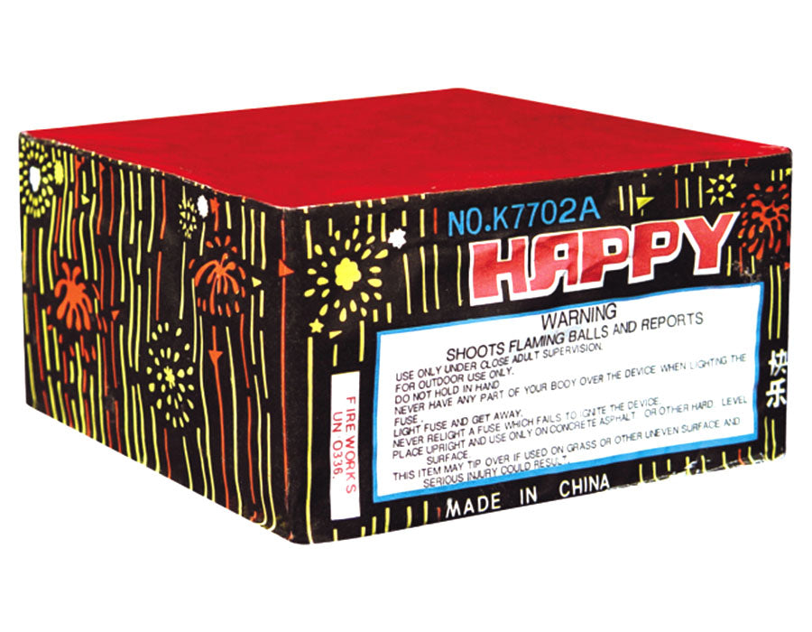 36 Shots Happy Item K7702A Liberty Fireworks