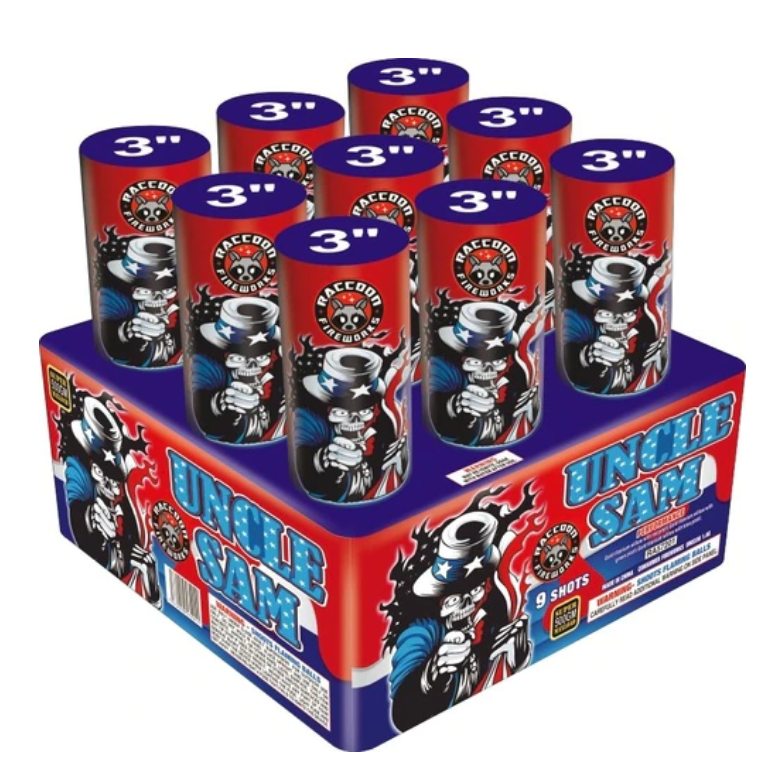 Uncle Sam - Item # RA57201 – Liberty Fireworks