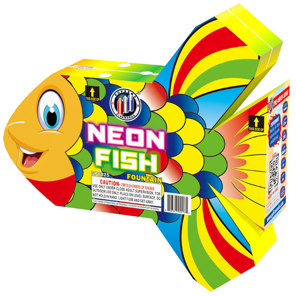 Neon Fish - Item # SP6025 – Liberty Fireworks